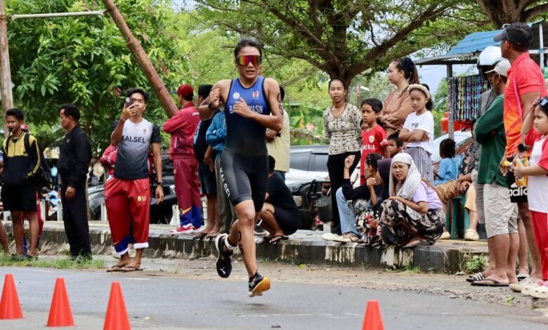 FTI Kalsel Gaungkan Pemerataan dan Sportivitas di Triathlon Porprov XII