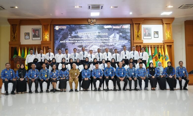 Pemprov Kalsel Gelar Pelatihan Hospitality untuk Tingkatkan Kualitas Pelayanan Publik ASN