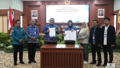 Bappeda Kalsel dan Kementan Tanda Tangani Kerja Sama Pengelolaan Data Petani Milenial Program YESS