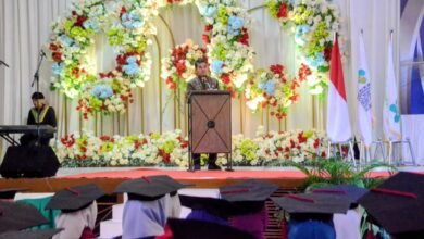 Apresiasi Tinggi Kepada Para Lulusan, Gubernur Kalsel Hadiri Wisuda Ke-37 Program Diploma III Poltekkes Kemenkes Banjarmasin