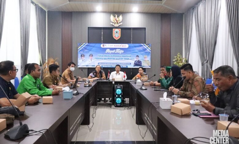 Badan Kesatuan Bangsa dan Politik Provinsi Kalimantan Selatan Gelar Rapat Kerja Pokja Indeks Demokrasi Indonesia 2025