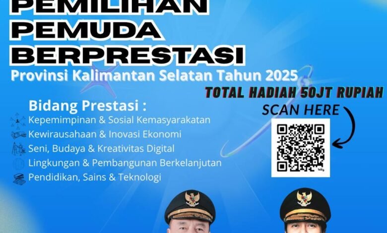 Seleksi Ketat, 112 Pemuda Kalsel Bersaing Rebut Gelar Pemuda Berprestasi 2025