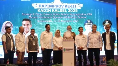 Gelar Rapimprov III Tahun 2025, Kadin Kalsel Dukung Pertumbuhan Ekonomi Daerah