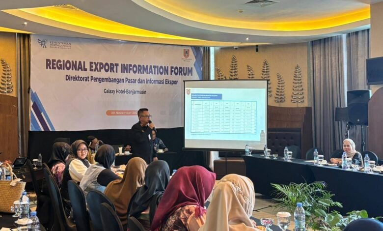 Perkuat Daya Saing UMKM, Disdag Kalsel Lakukan Diseminasi Penyebarluasan Informasi Pasar Ekspor
