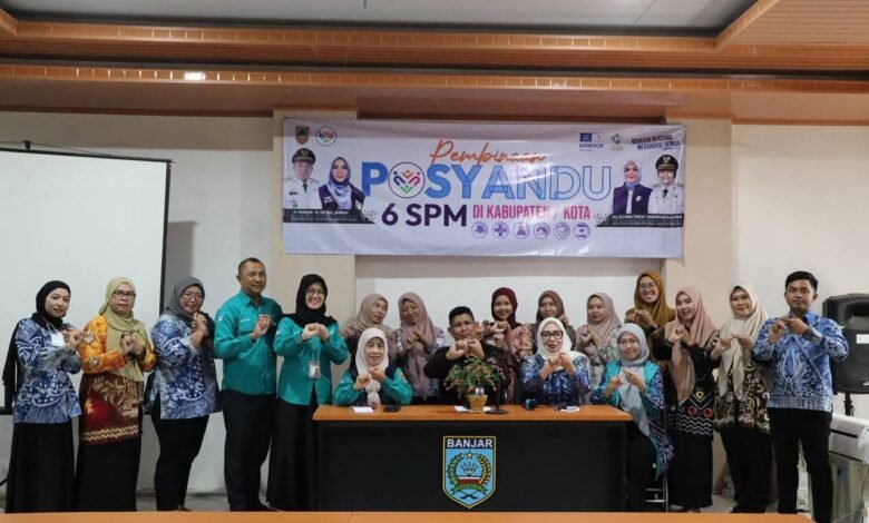TP Posyandu Wasaka Kalsel Dorong Percepatan Implementasi Posyandu 6 SPM di Kabupaten Banjar