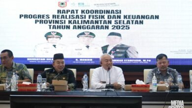 Pemprov Kalsel Gelar Rakor Percepatan Realisasi APBD 2025, Gubernur Tegaskan Komitmen Peningkatan Serapan Anggaran