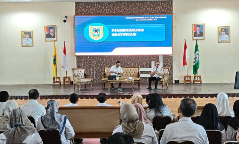 RSUD Ulin Banjarmasin Tegaskan Komitmen Anti Gratifikasi, Gelar Sosialisasi Bersama Inspektorat Kalsel
