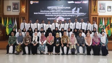 Pemprov Kalsel Tutup Pelatihan Hospitality Pelayanan Publik untuk ASN