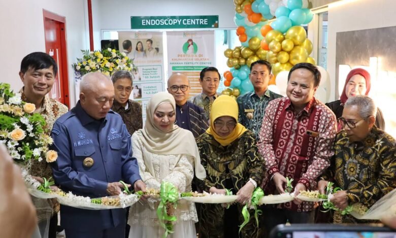 Gubernur Kalsel Resmikan Amanah Fertility Centre, Hadirkan Layanan Bayi Tabung Pertama di Banua
