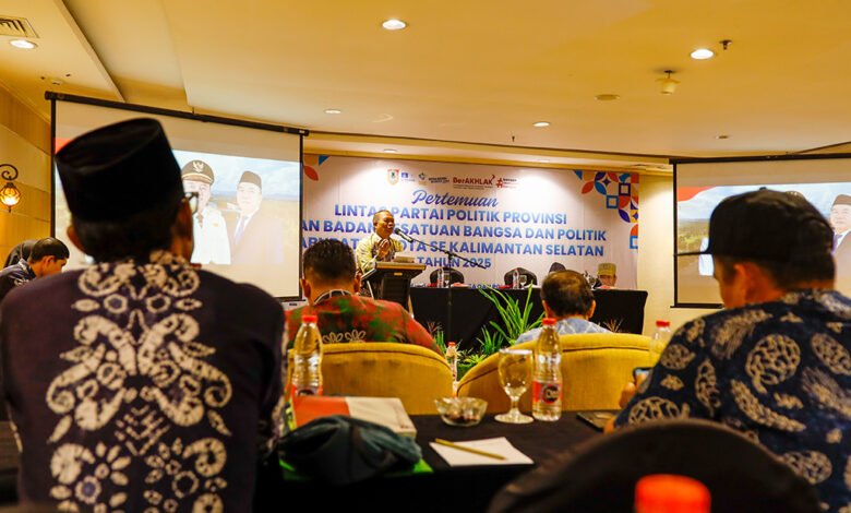 Kesbangpol Kalsel Ajak Parpol Perkuat Stabilitas Politik Demi Kepentingan Masyarakat