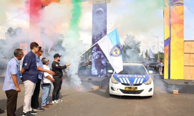 Jambore IMI Kalsel Jadi Magnet Otomotif Banua, Gubernur Kalsel Dorong Safety Riding dan Sport Tourism