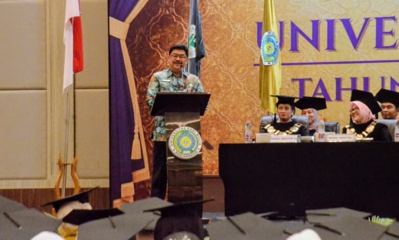 Gubernur Kalsel Dorong Lulusan Universitas Sari Mulia Jadi Agen Perubahan Pembangunan Daerah