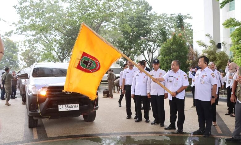 Pemprov Kalsel Apresiasi IKAPTK Atas Kepedulian Menyalurkan Bantuan Kepada Warga Terdampak Banjir di Kabupaten Banjar