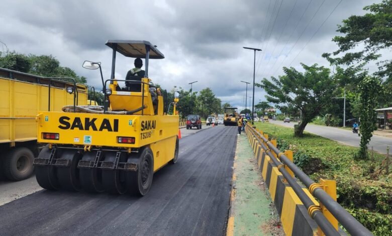Pemprov Kalsel Gerak Cepat Tindak Lanjuti Keluhan Warga, Aspal Jembatan Guntung Manggis Diperbaiki
