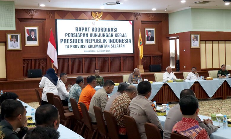 Presiden RI Dijadwalkan Kunjungi Kalsel 12 Januari 2026, Gubernur Muhidin Pastikan Persiapan 99 Persen Rampung
