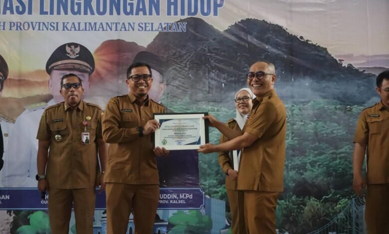 Dinas PUPR Kalsel Peringkat Kedua Penghargaan Rendah Karbon dan Ketahanan Iklim