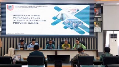 Pemprov Kalsel Gelar Konsultasi Publik Pengadaan Lahan Stadion Internasional
