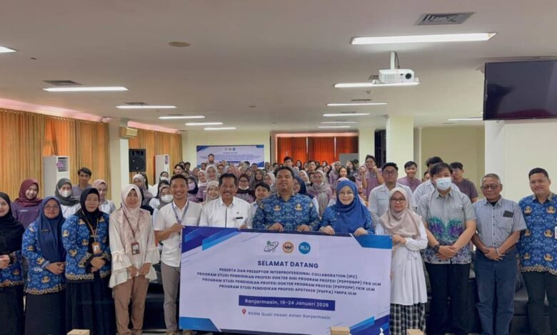 RSGM Gusti Hasan Aman dan FKG ULM Perkuat Kolaborasi Lintas Profesi melalui IPC