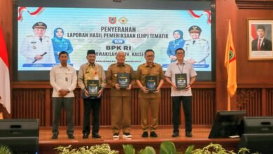 BPK Serahkan Dua LHP kepada Pemprov Kalsel dan Bank Kalsel