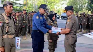 Kepala Satpol PP dan Damkar Kalsel Tegaskan Komitmen Kinerja Pejabat Dukung Visi Pembangunan Daerah