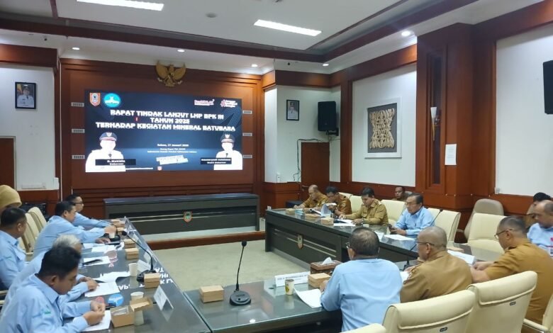 Dinas ESDM Kalsel Tindaklanjuti Rekomendasi LHP BPK RI, Target Rampung 60 Hari