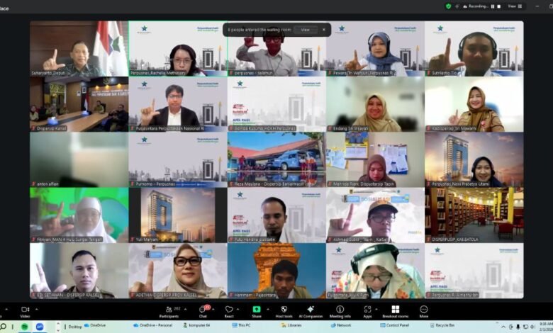 Perkuat Layanan Berbasis TIK, Dispersip Kalsel Kenalkan Koleksi Digital Perpustakaan