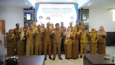 Optimalkan Kinerja, Diskominfo Kalsel Gelar Serah Terima Jabatan Pejabat Baru