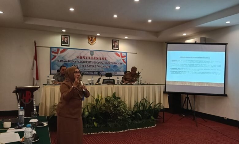 Kesbangpol Kalsel Tekankan Kewajiban Pelaporan Ormas di Kabupaten Banjar