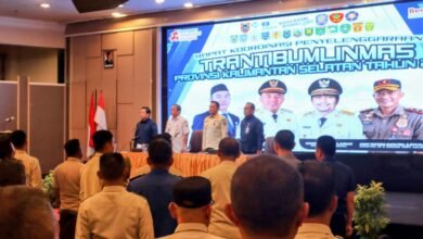 Rakor Trantibumlinmas, Satpol PP dan Damkar Kalsel Perkuat Sinergi Dukung Visi Misi Gubernur