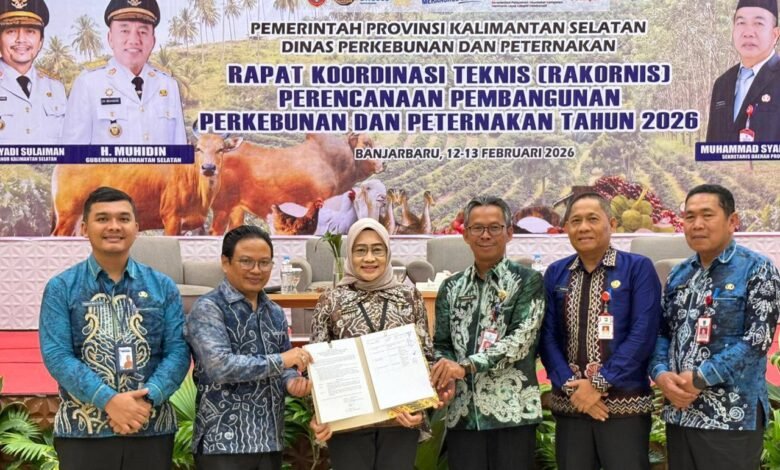 Disbunnak Kalsel Gelar Rakortek Perencanaan Pembangunan Perkebunan dan Peternakan Tahun 2025