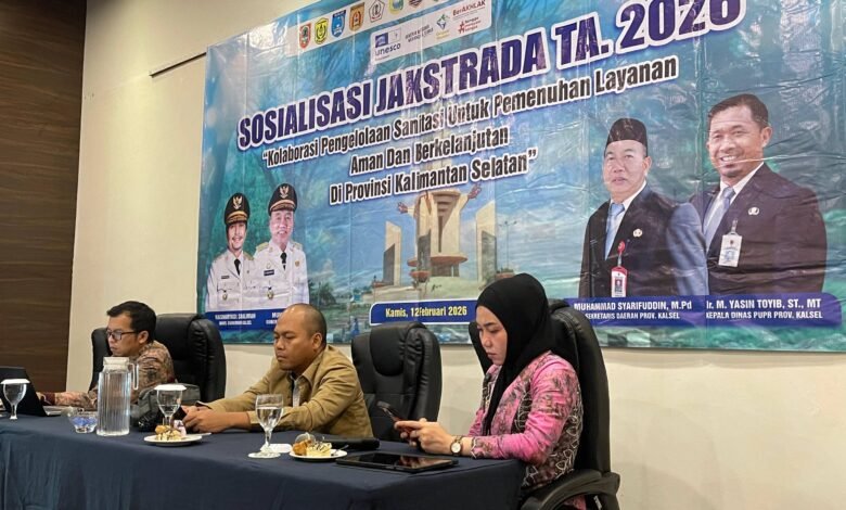 PUPR Kalsel Perkuat Kolaborasi 13 Kabupaten/Kota Capai Target 100 Persen Akses Air Minum dan Sanitasi Aman 2029