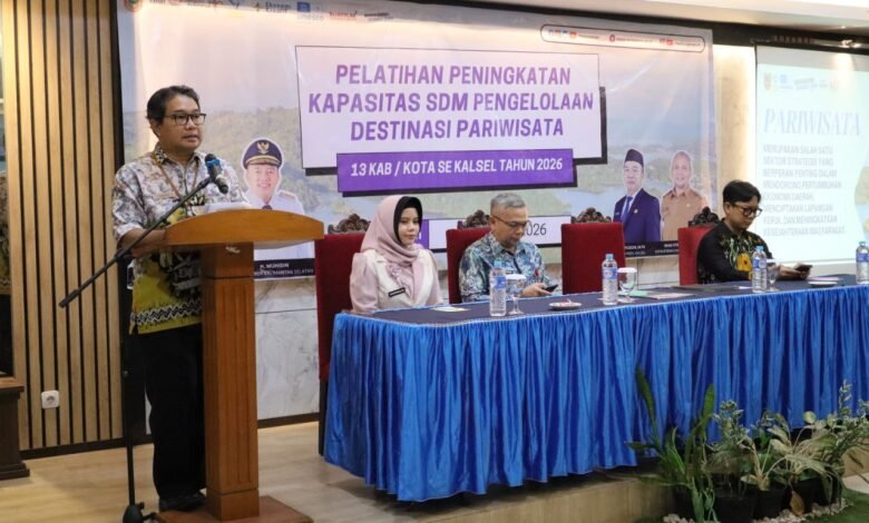 Dukung Target Pertumbuhan 8,1 Persen, Dispar Kalsel Perkuat SDM Pokdarwis