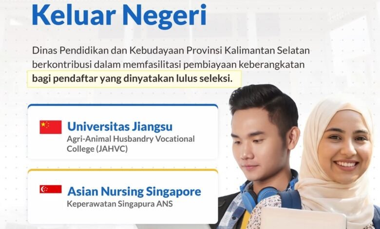 Realisasi Janji Gubernur Kalsel, Disdikbud Kalsel Fasilitasi Beasiswa Perkuliahan Luar Negeri