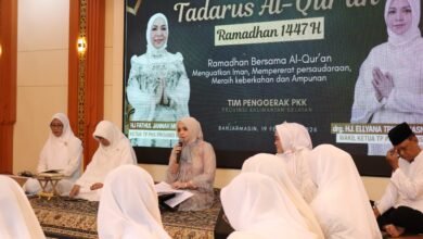 Tadarus Al-Quran TP PKK Kalsel, Ellyana Trisya : Ibu Adalah Madrasah Pertama Generasi Cinta Al-Quran