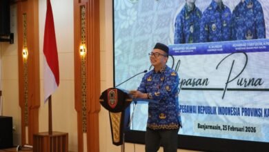 Pemprov Kalsel Lepas 50 Anggota KORPRI Purna Tugas, Sekda Apresiasi Dedikasi ASN