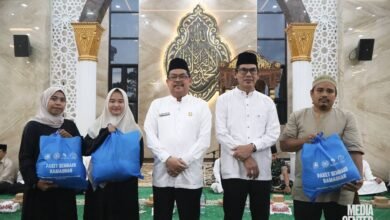 Safari Ramadan di Balangan, Pemprov Kalsel Paparkan Perkembangan Pembangunan Infrastruktur dan Pendidikan