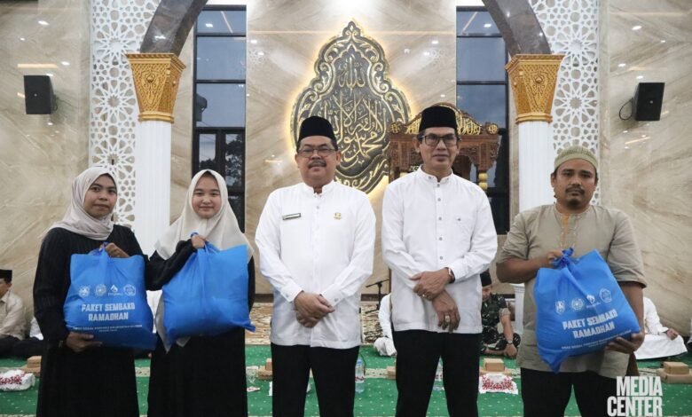 Safari Ramadan di Balangan, Pemprov Kalsel Paparkan Perkembangan Pembangunan Infrastruktur dan Pendidikan