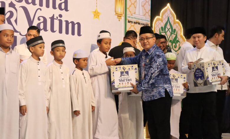HIPMI Kalsel Gelar Buka Puasa Bersama dan Santuni Anak Yatim, Perkuat Konsolidasi dan Peran Pengusaha Muda