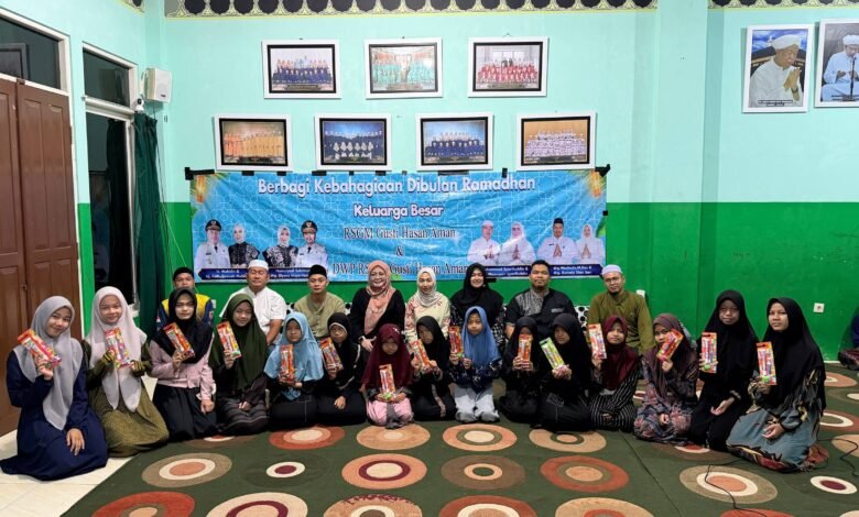 Sahur On The Road RSGM Gusti Hasan Aman, Hadirkan Edukasi Kesehatan Gigi bagi Anak Panti