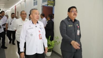 Sekda Kalsel Apresiasi Kedisiplinan ASN Diskominfo di Hari Pertama Kerja Pasca Libur Lebaran