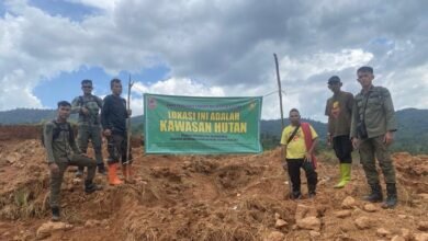 Pendekatan Humanis, Dishut Kalsel Tertibkan PETI di Tahura Sultan Adam