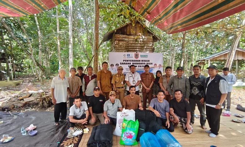 Dislautkan Kalsel Salurkan Bantuan Hibah Sarana Budidaya Ikan Gabus