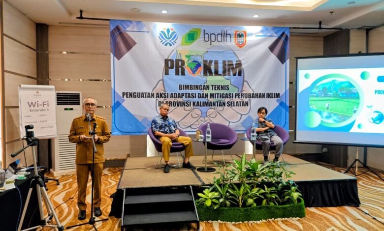 Pemprov Kalsel Tingkatkan Aksi Adaptasi dan Mitigasi Perubahan Iklim