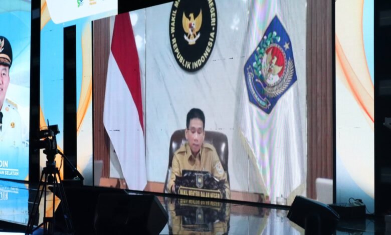 Wamendagri Dorong Kalsel Capai Target Nasional 2027, Tekan Kemiskinan hingga Nol Persen