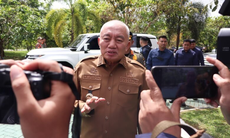 Gubernur Muhidin Siapkan Strategi Kanal dan Modifikasi Cuaca Antisipasi Karhutla