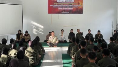 SRMP 20 Banjarbaru Gelar Edukasi Mitigasi Bencana, Libatkan 100 Siswa dalam Simulasi Tanggap Darurat