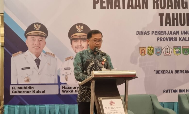 Pemprov Kalsel Gelar Rakor Teknis Penataan Ruang dan Pertanahan, Bahas LP2B dan Pengadaan Tanah