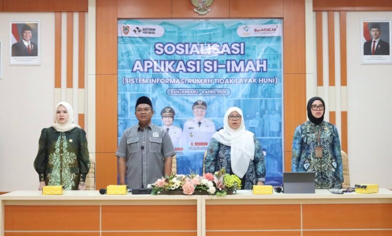 Disperkim Kalsel Sosialisasikan Aplikasi SI IMAH untuk Tingkatkan Akurasi Data RTLH