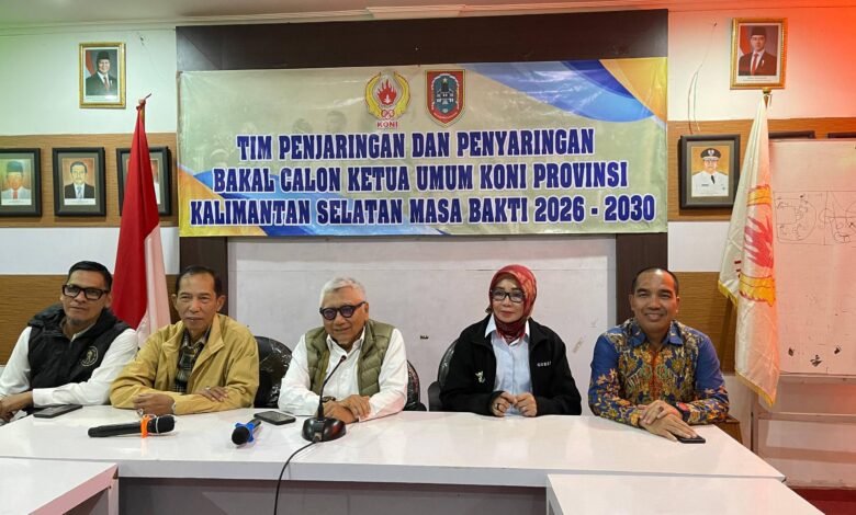 TPP Perpanjang Masa Pendaftaran Calon Ketua Umum KONI Kalsel hingga 24 April