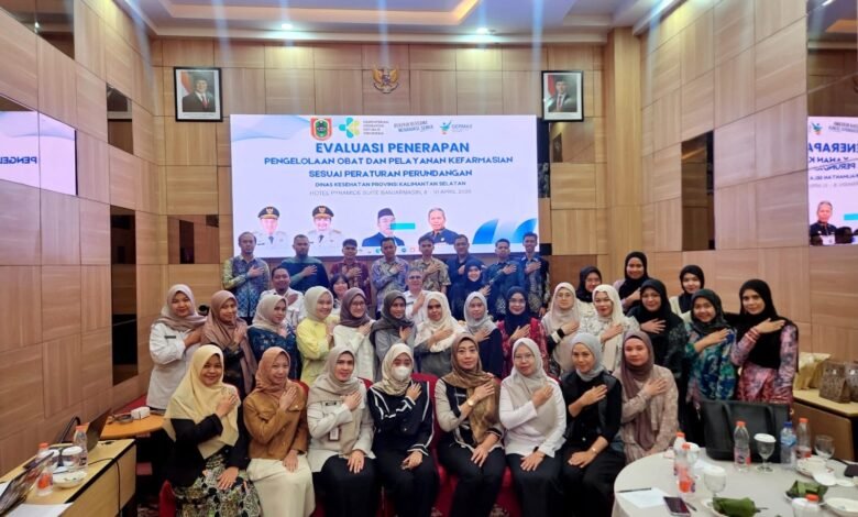 Perkuat Kepatuhan Regulasi, Dinkes Kalsel Evaluasi Pengelolaan Obat dan Pelayanan Kefarmasian